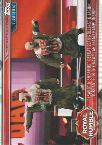 WWE Topps Champions 2019 Trading Cards The Bar No.23