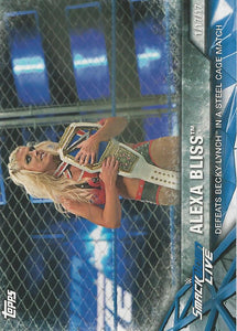 WWE Topps Women Division 2017 Trading Card Alexa Bliss WWE-23