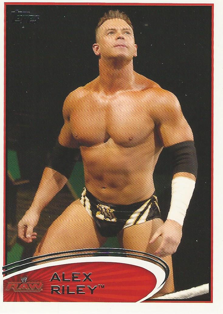 WWE Topps 2012 Trading Card Alex Riley No.73