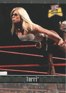 WWF Fleer Ultimate Diva Trading Cards 2001 Terri Runnels No.73