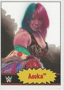 WWE Topps Living Set Trading Cards 2021 Asuka No.73