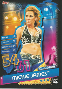 WWE Topps Slam Attax Reloaded 2020 Trading Card Mickie James No.73