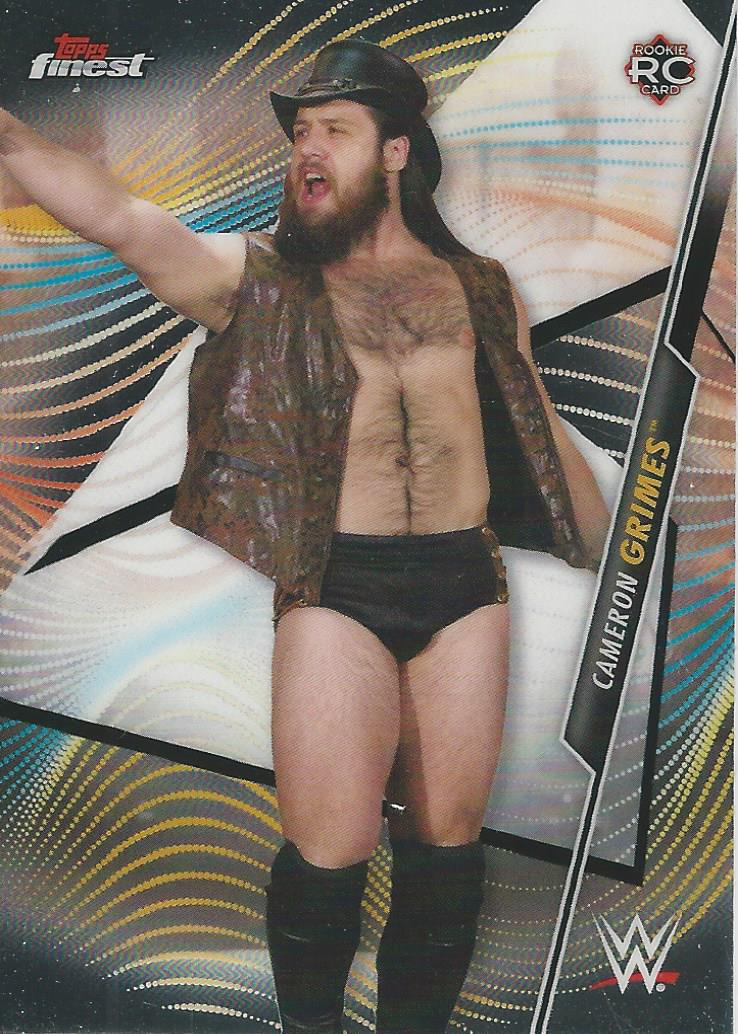WWE Topps Finest 2020 Trading Card Cameron Grimes No.73