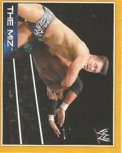 WWE Topps A-Z Sticker Collection 2014 The Miz No.74