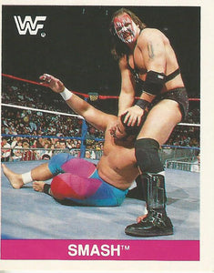 WWF Merlin Sticker Collection 1990 Demolition Smash No.73