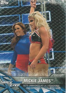 WWE Topps Women Division 2017 Trading Card Mickie James WWE-24