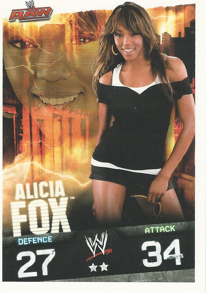 WWE Topps Slam Attax Evolution 2010 Trading Cards Alicia Fox No.74