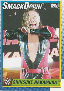 WWE Topps Heritage 2021 Trading Card Shinsuke Nakamura No.74