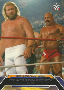 WWE Topps Road to Wrestlemania 2015 Trading Cards Big John Studd and Iron Sheik 4 of 10