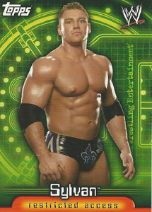 WWE Topps Insider 2006 Trading Card Sylvan No.74