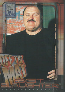 WWF Fleer All Access Trading Cards 2002 Sgt Slaughter No.74