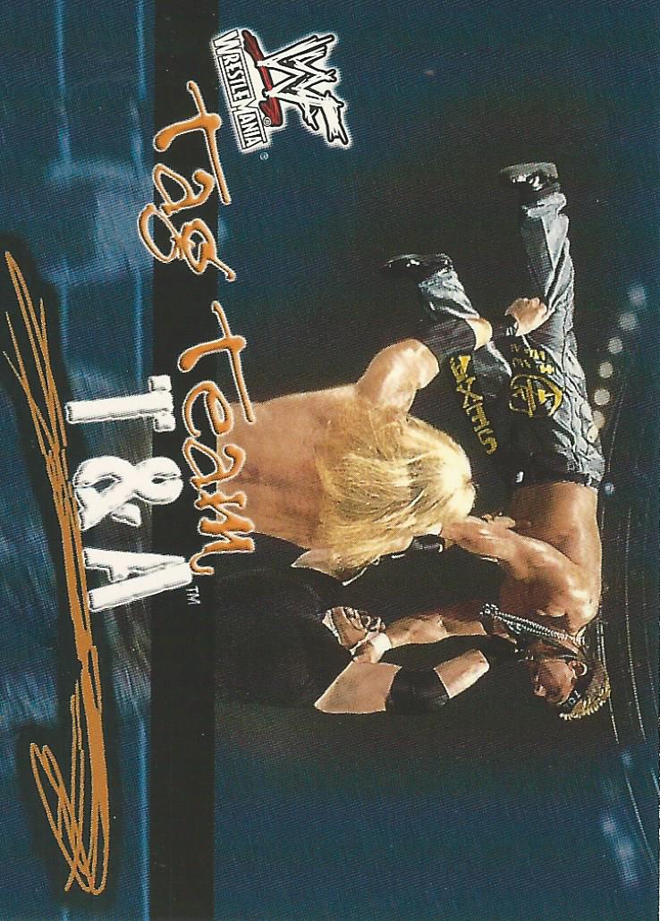 WWF Fleer Wrestlemania 2001 Trading Cards Test and Albert No.74