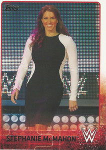 WWE Topps 2015 Trading Card Stephanie McMahon No.74