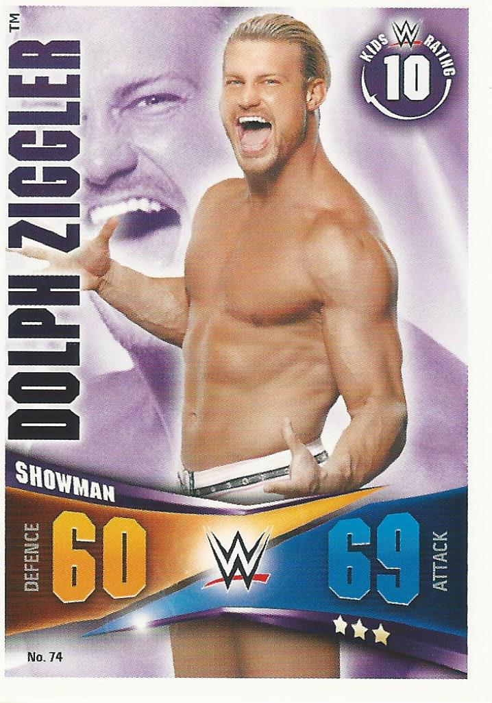 WWE Topps Slam Attax Rivals 2014 Trading Card Dolph Ziggler No.74