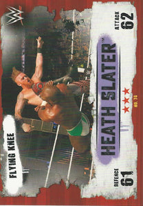 WWE Topps Slam Attax Takeover 2016 Trading Card Heath Slater No.74