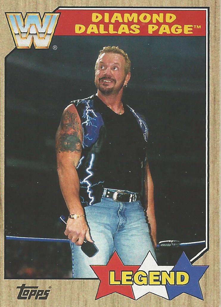 WWE Topps Heritage 2017 Trading Card DDP No.74