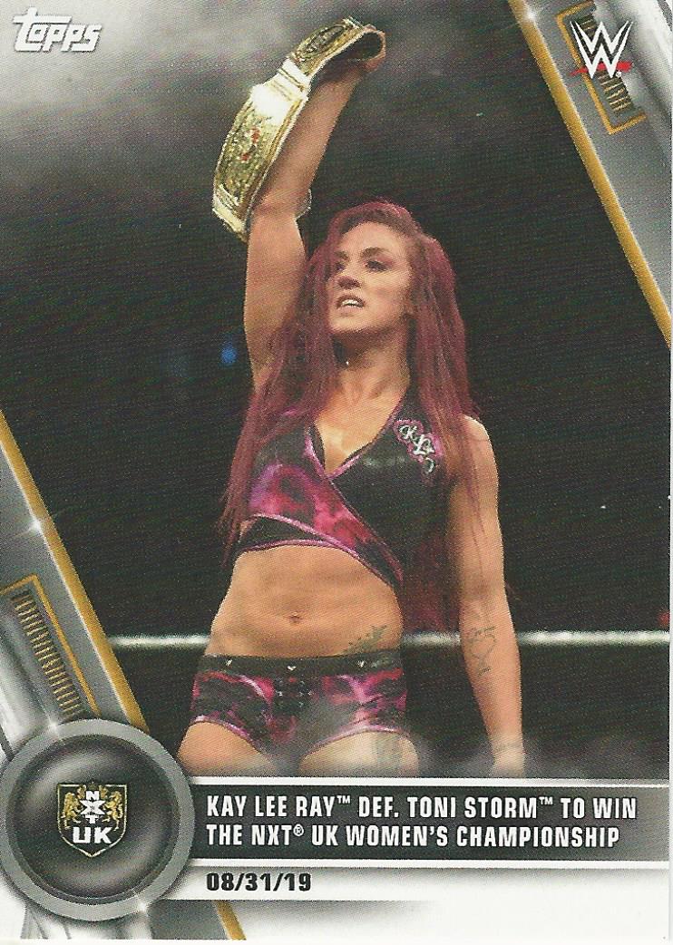WWE Topps Women Division 2020 Trading Cards Kay Lee Ray No.74