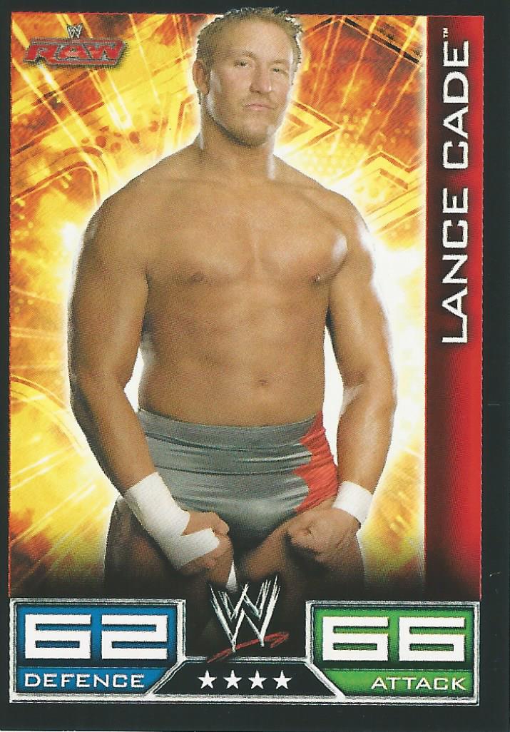 WWE Topps Slam Attax 2008 Trading Cards Lance Cade No.75