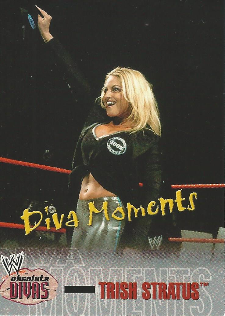 WWE Fleer Absolute Divas Trading Card 2002 Trish Stratus No.75