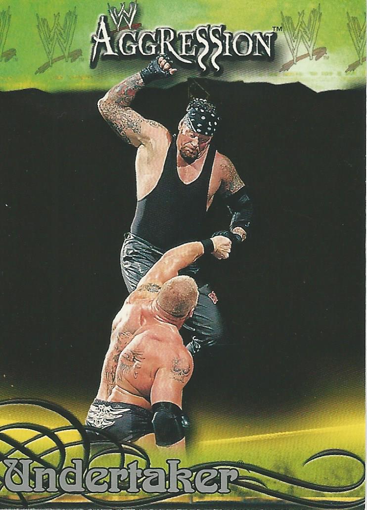 WWE Fleer Aggression Trading Card 2003 Undertaker No.75