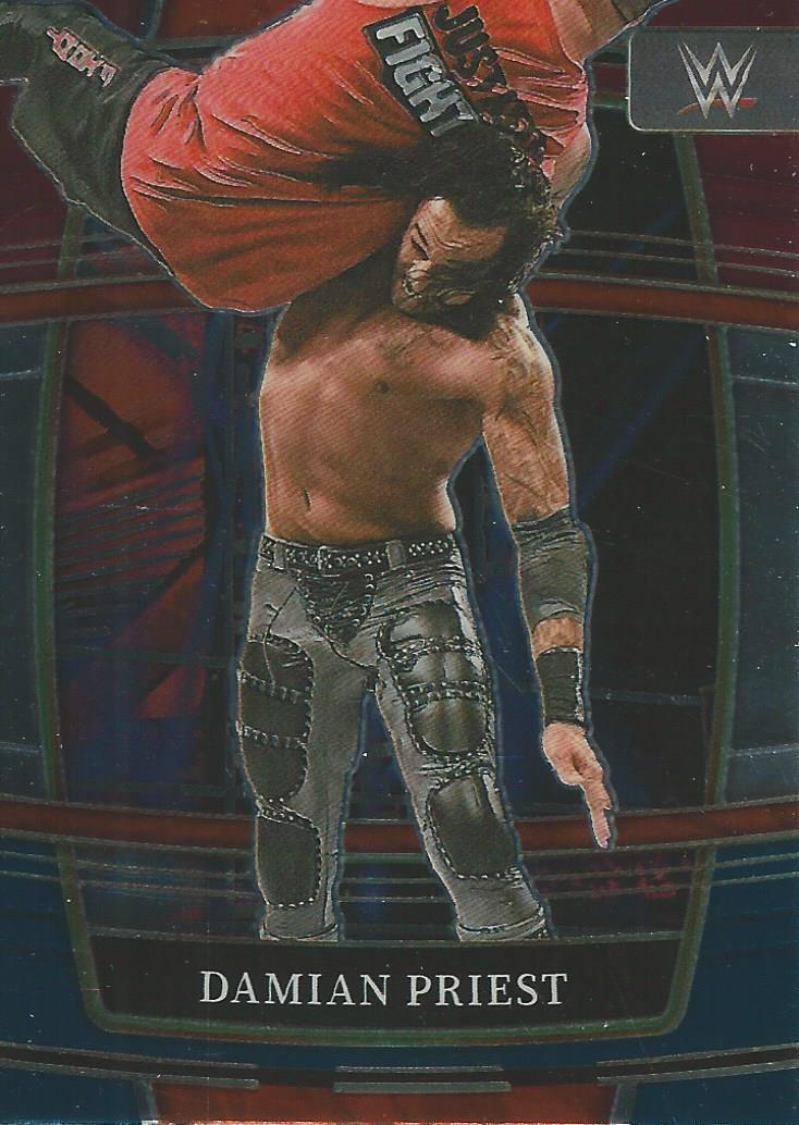 WWE Panini Select Trading Cards 2022 Red/Silver/Blue Damian Priest No.75