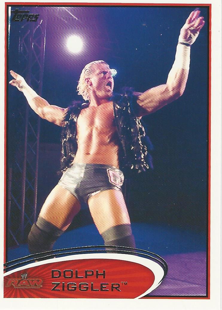 WWE Topps 2012 Trading Card Dolph Ziggler No.75