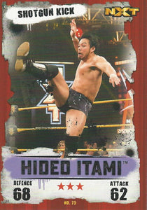 WWE Topps Slam Attax Takeover 2016 Trading Card Hideo Itami No.75