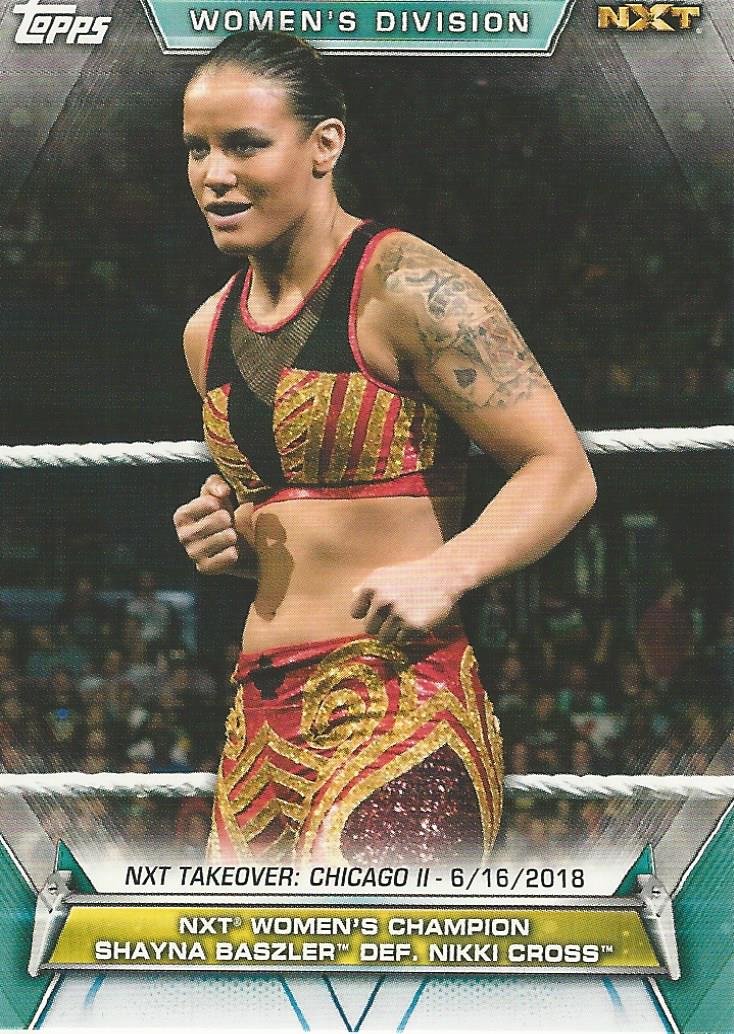 WWE Topps Women Division 2019 Trading Card Shayna Baszler No.75