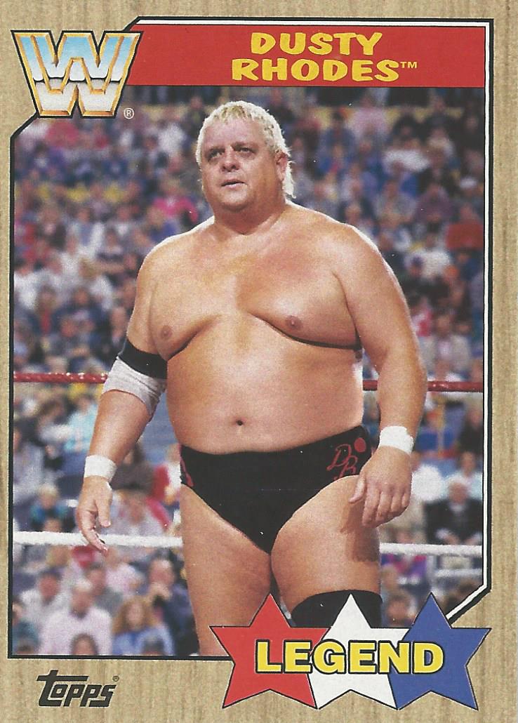 WWE Topps Heritage 2017 Trading Card Dusty Rhodes No.75