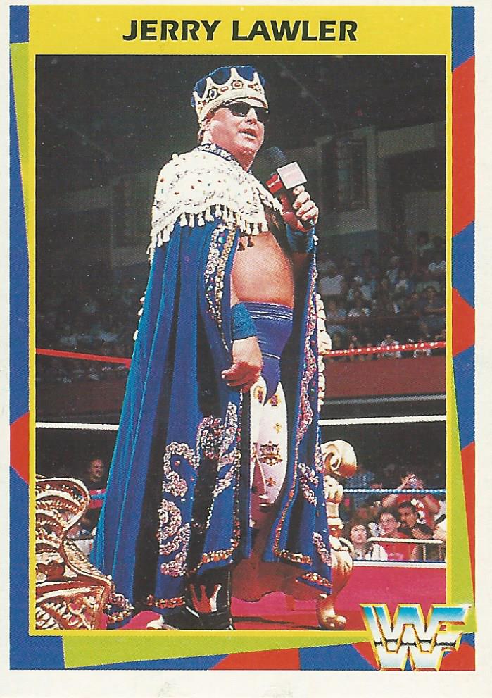 WWF Merlin Trading Card 1995 Jerry Lawler No.76