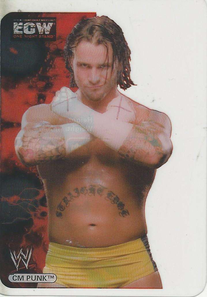 WWE Edibas Lamincards 2006 CM Punk No.76