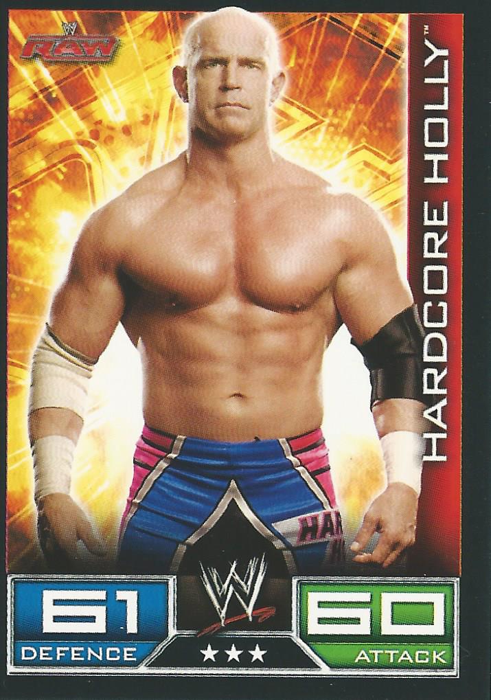 WWE Topps Slam Attax 2008 Trading Cards Hardcore Holly No.76