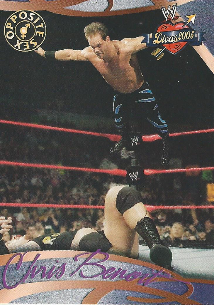 WWE Fleer Divas 2005 Trading Cards Chris Benoit No.76