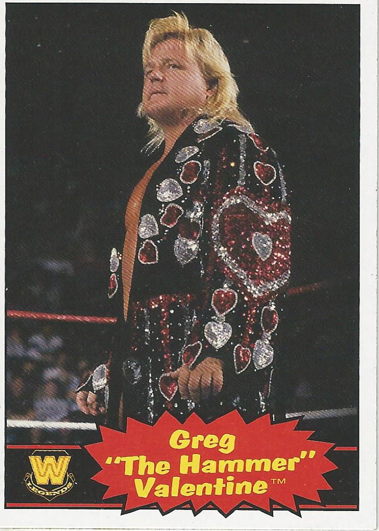 WWE Topps Heritage 2012 Trading Cards Greg Valentine No.76