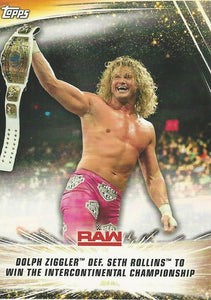 WWE Topps Summerslam 2019 Trading Card Dolph Ziggler No.76