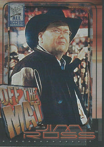 WWF Fleer All Access Trading Cards 2002 Jim Ross No.76
