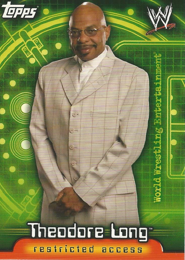 WWE Topps Insider 2006 Trading Card Theodore Long No.76