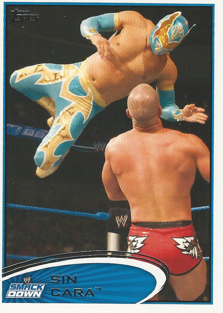 WWE Topps 2012 Trading Card Sin Cara No.76