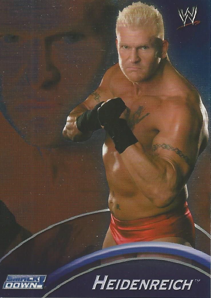 WWE Topps Apocalypse 2004 Trading Card Heidenreich S15