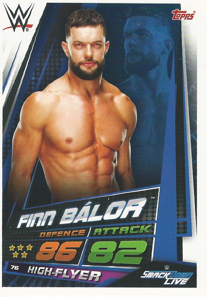WWE Topps Slam Attax Universe 2019 Trading Card Finn Balor No.76
