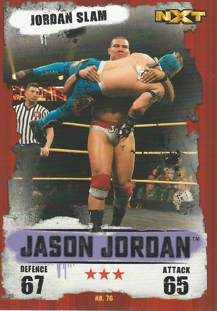 WWE Topps Slam Attax Takeover 2016 Trading Card Jason Jordan No.76