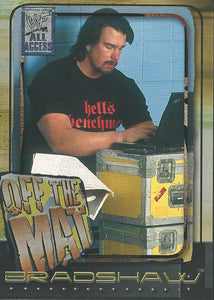 WWF Fleer All Access Trading Cards 2002 Bradshaw No.77