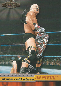 WWF Fleer Championship Clash 2001 Trading Card Stone Cold Steve Austin No.9