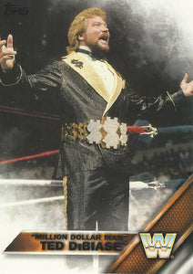 WWE Topps 2016 Trading Cards Million Dollar Man Dibiase No.77