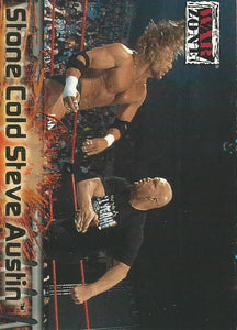 WWF Fleer Raw 2001 Trading Cards Stone Cold Steve Austin No.77