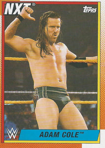 WWE Topps Heritage 2021 Trading Card Adam Cole No.77