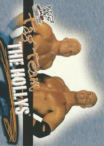 WWF Fleer Wrestlemania 2001 Trading Cards Crash and Hardcore Holly No.77