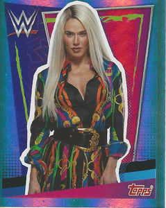 WWE Topps Road to Wrestlemania Stickers 2021 Lana No.77