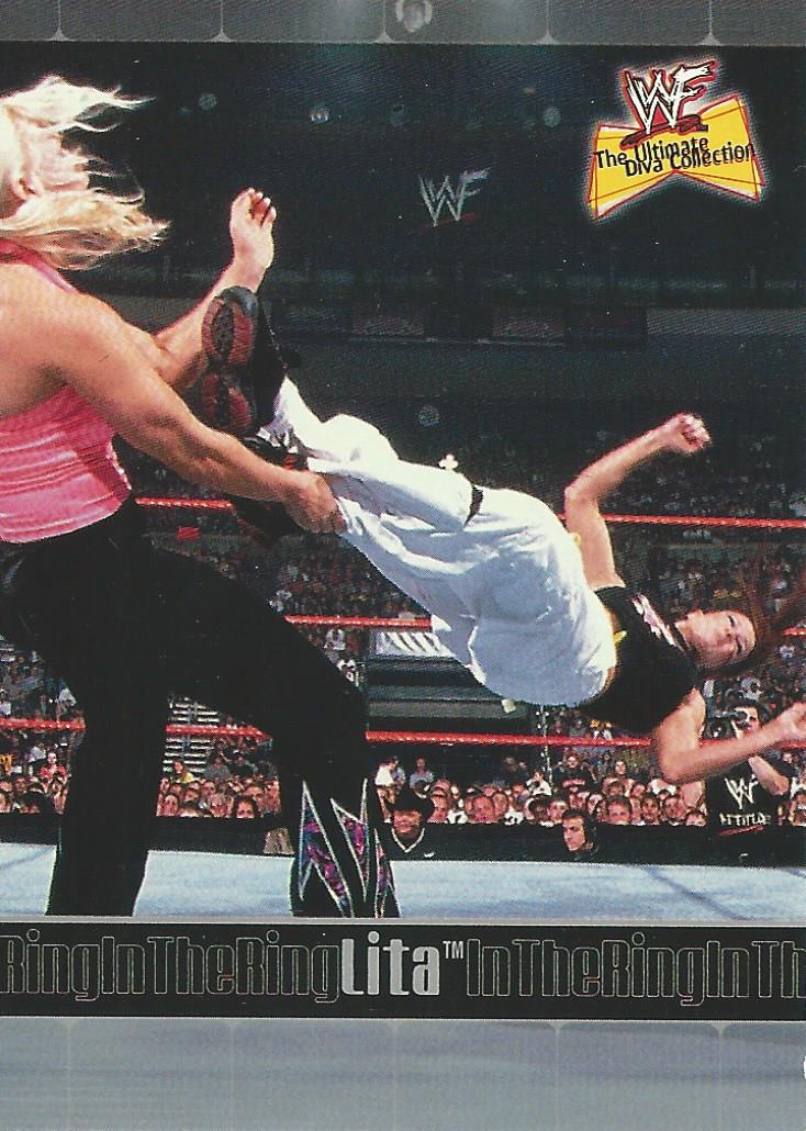 WWF Fleer Ultimate Diva Trading Cards 2001 Lita No.77