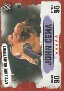 WWE Topps Slam Attax Takeover 2016 Trading Card John Cena No.77